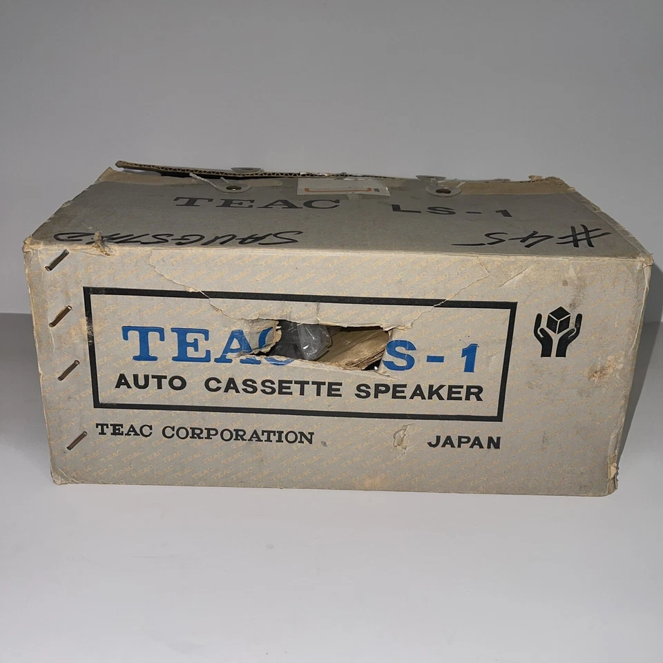 Alto-falantes automáticos vintage Teac LS-1 NOVO NA CAIXA veja fotos para detalhes  - Imagem 2 de 4