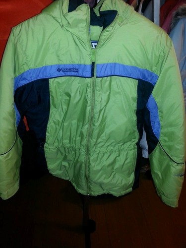 Columbia Polyfil Winter Coat With Hood Big Girls Size 14/16 - Picture 3 of 6