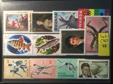 RUANDA 🇷🇼 BRIEFMARKEN POSTFRISCH LOT C 663