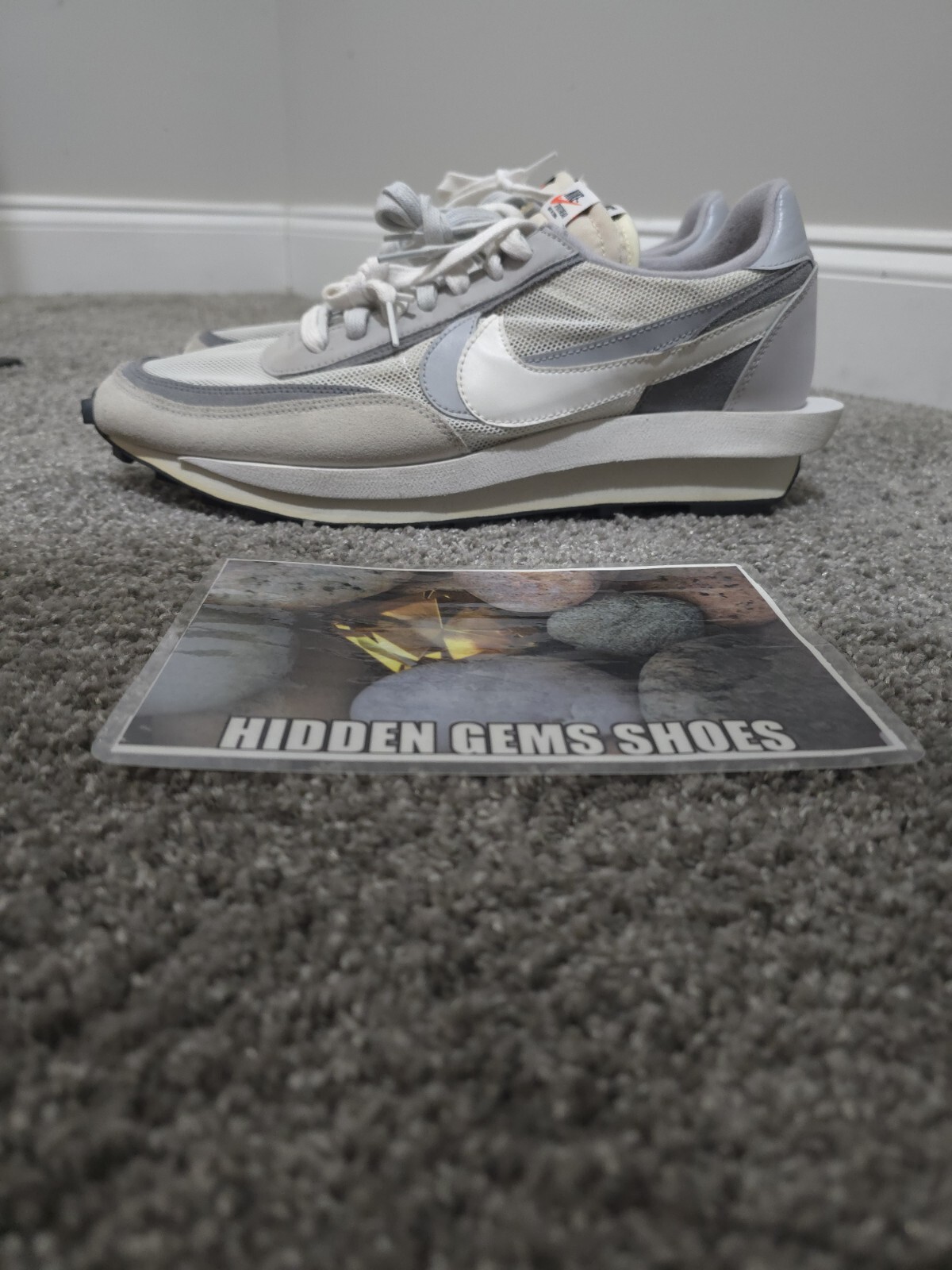 SACAI X NIKE Taglia 14 Nike Sacai x LDWaffle Summit bianche extra pulite come nuove 14 wmns 15 5