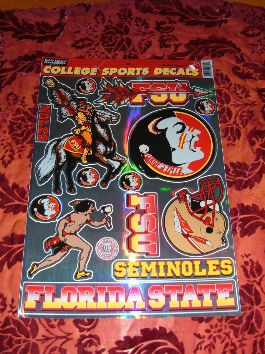Fsu Sticker Designs Novo Logotipo Da Fsu 2024
