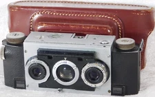 Vintage David White 35mm Stereo Realist Camera 35mm f:3.5 Anastigmat Lens