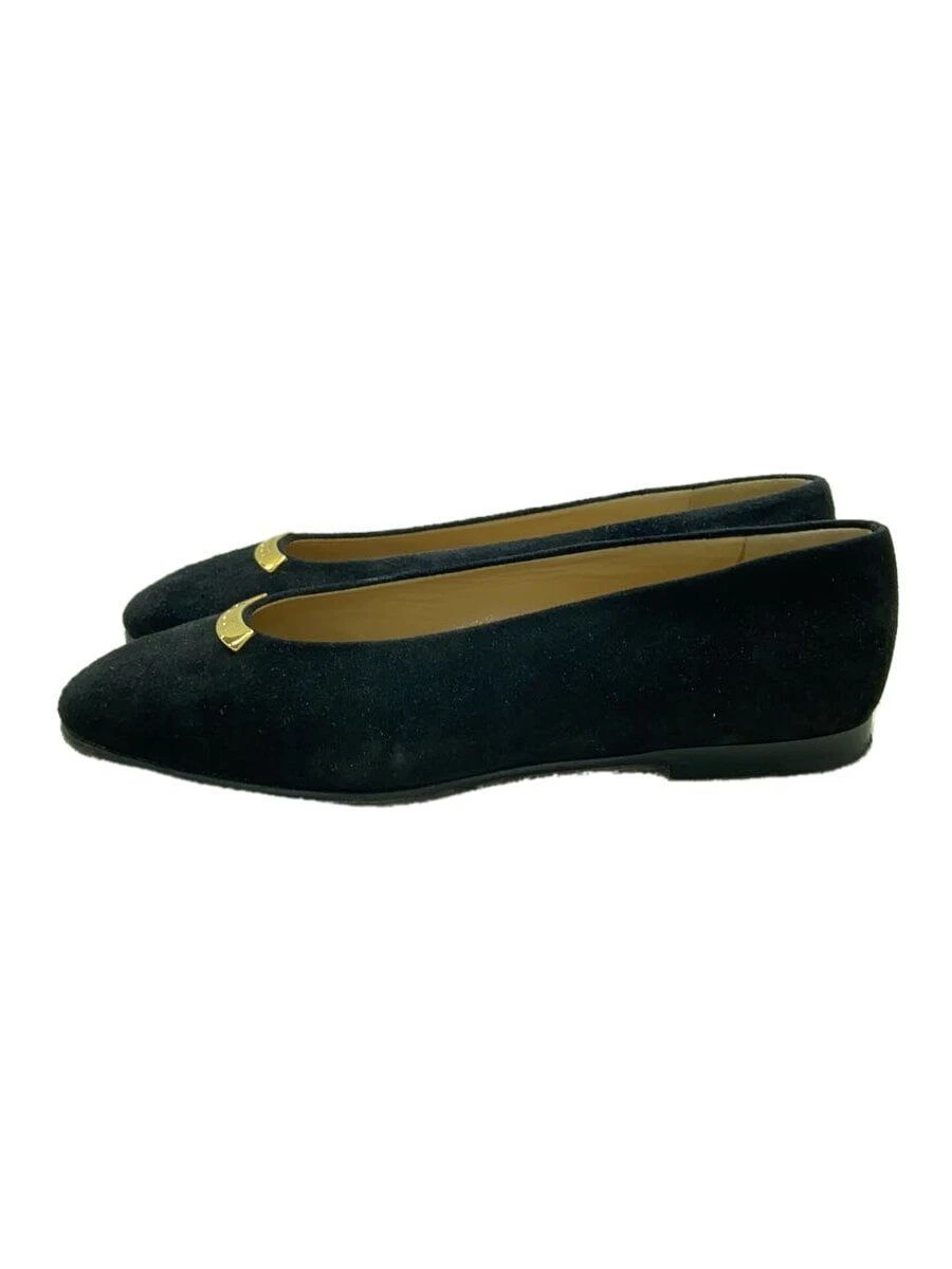 Chaussures de ballet GUCCI escarpins plats 36,5 daim noir 101 1394 Occasion