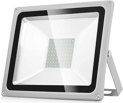 LED Fluter Außen Strahler Baustrahler Arbeitsleuchte Stecker Scheinwerfer Lampe