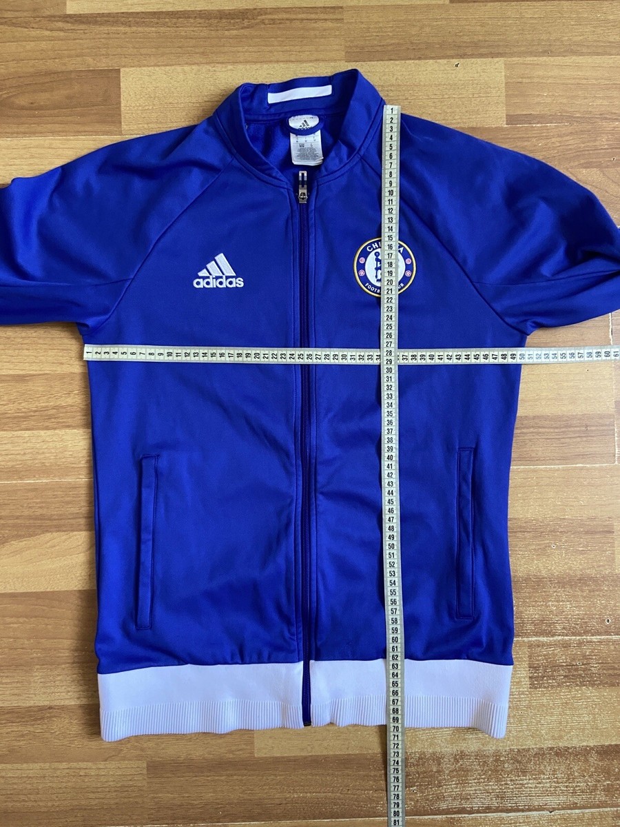 adidas - 【2015/16】adidas Chelsea パデットジャケット The Blues 2015-16 adidas Chelsea FC Away Zip JACKET youth XL