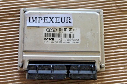 Original Audi A6 Motorsteuergerät ECU 3B0907552Q  0261206400