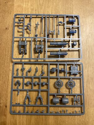 WARHAMMER FANTASY EMPIRE canon et mortier et équipage, plastique