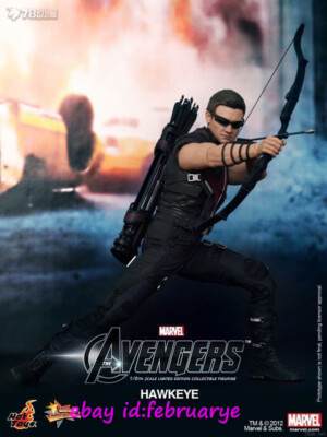 Hot Toys 1/6th Mms172 The Avengers: Hawkeye Action Figures In