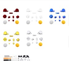 For Nintendo Gamecube Controller Colorful Complete Button Set Thumbsticks  Tool