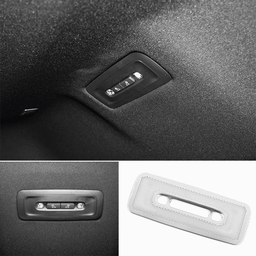 For Toyota Crown 2023-2024 Silver Rear Reading Light Speaker frame Cover Trim - Picture 1 of 4