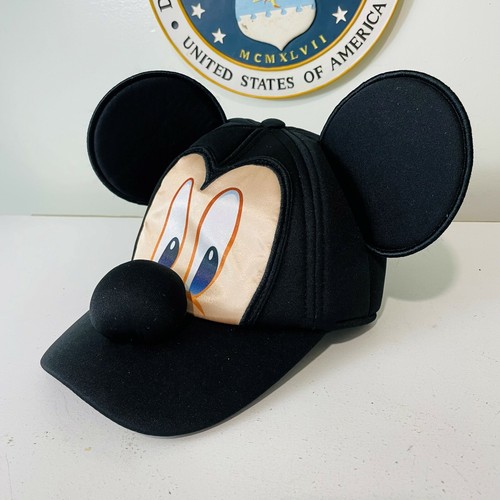 Mickey Mouse Youth Disney On Ice Cap Face With Ears Strapback Baseball Kids Hat Ebay