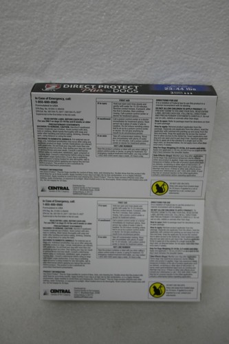 Direct Protect Plus Flea Treatment for Dogs 23-44 lbs 2-Packs 6 Month Supply - Picture 4 of 5
