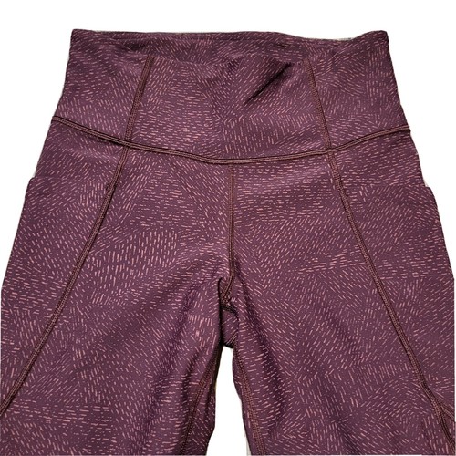 Athleta Sz XS Salutation Polartec Leggings Gym Workout Pants Running Bottoms - Picture 2 of 7