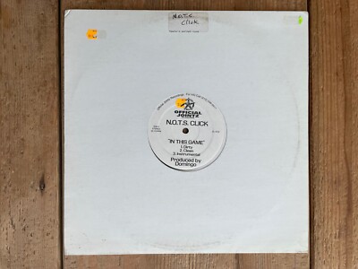 N.O.T.S. Click: In This Game b/w Crimes and Friends vinyl 12  NM 1999 Jointz 002