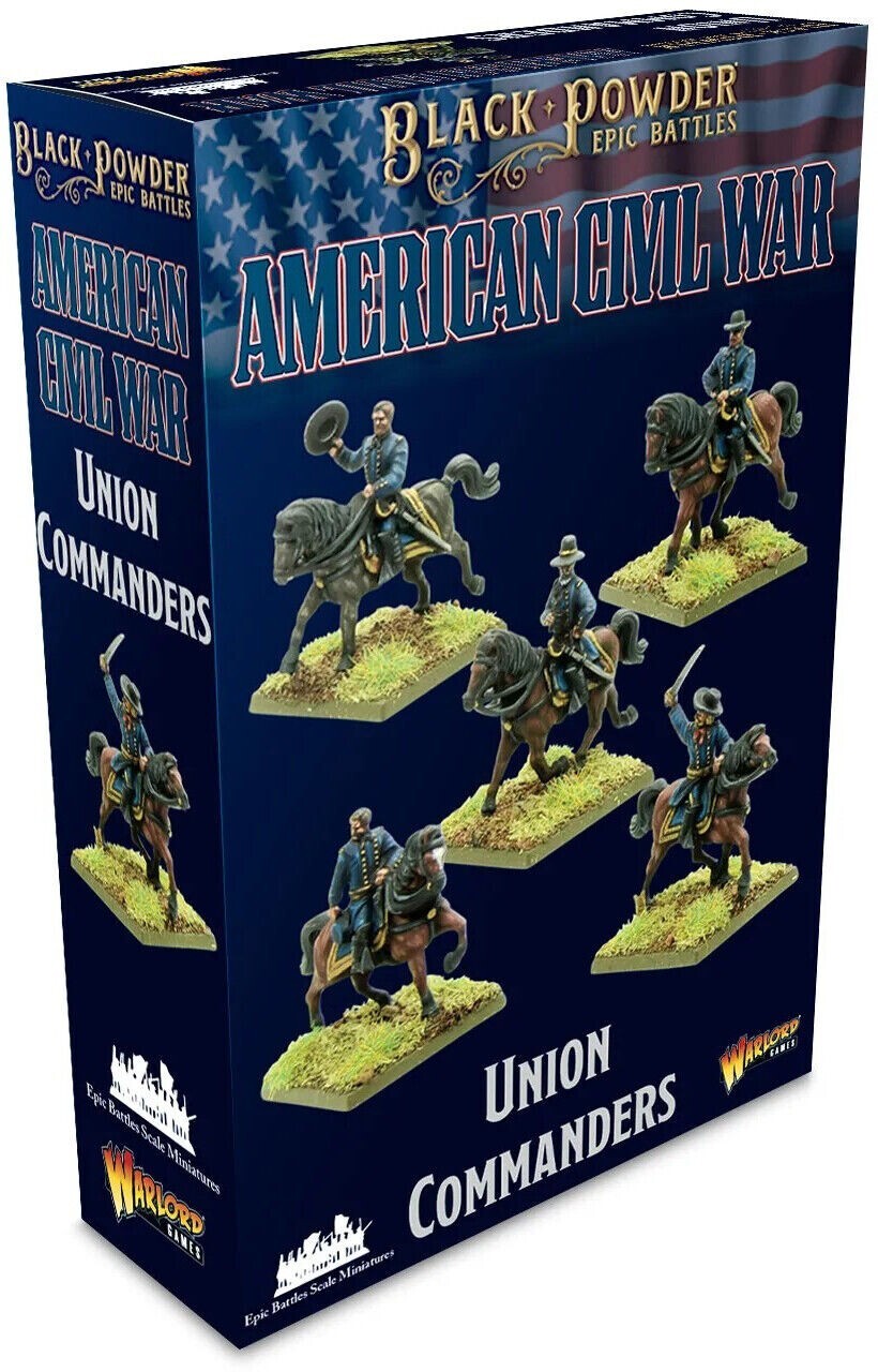 Командующие Союзом Гражданская война в США Black Powder Warlord Games 3790₽