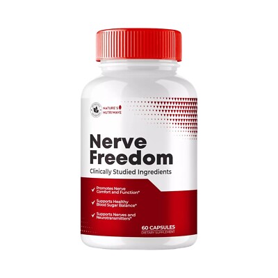 Nerve Freedom Pills - NerveFreedom Healthy Blood & Nerves - 60 Capsules