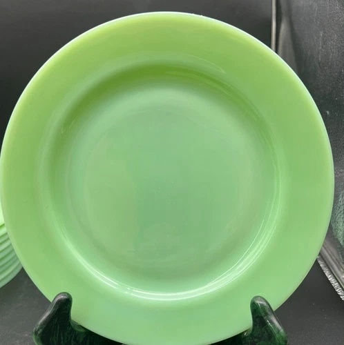 Jadeite Jadite Restaurant 9" Dinner Plate-Different Backstamps Available- Block