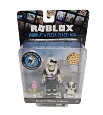 ROBLOX Mia Figure Work Pizza Place Exclusive Virtual Item Bustling Manager