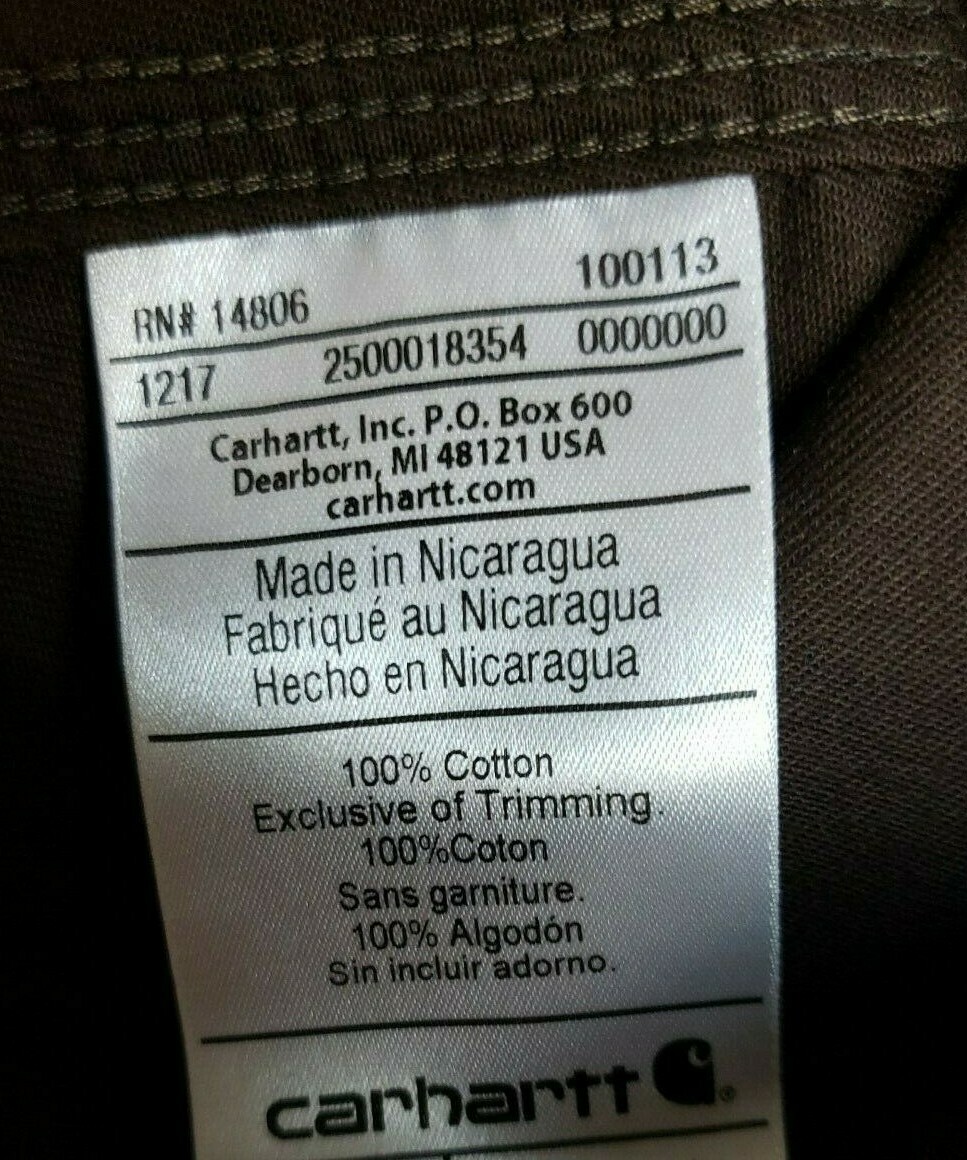 carhartt s09 shirt