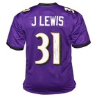 Jamal Lewis Signed Baltimore Pro Purple Football Jersey (JSA)