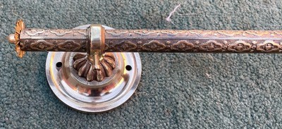 805mm Messingguss Handtuchhalter Pfannenständer Alt Vintage Küche Französisch Bad BEST D2