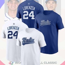 Michael Lorenzen #24 Italy Baseball 2026 World Baseball Classic Unisex Fan Gift