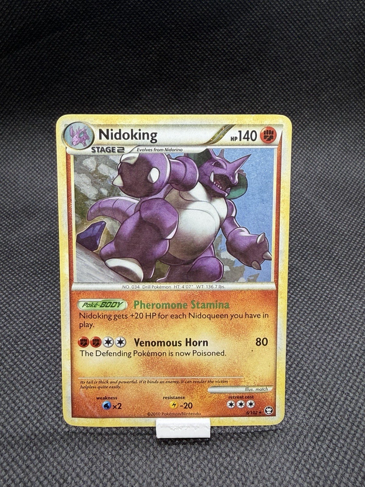 Nidoking 6/102 Triumphant Holo