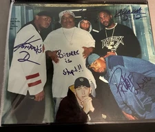 D12- Signed Autographed Purple Hills Photo Rap Legends Rare
