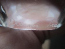 DAUM FRANCE SIGNIERT      EULE   KLAR KRISTALL