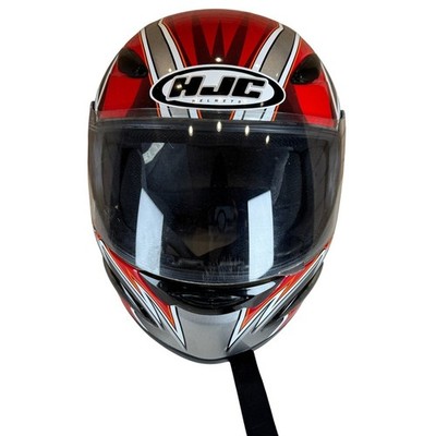 HJC CL-14 Yoshimura Full Face Motorcycle Helmet Red Silver Black Size Small S