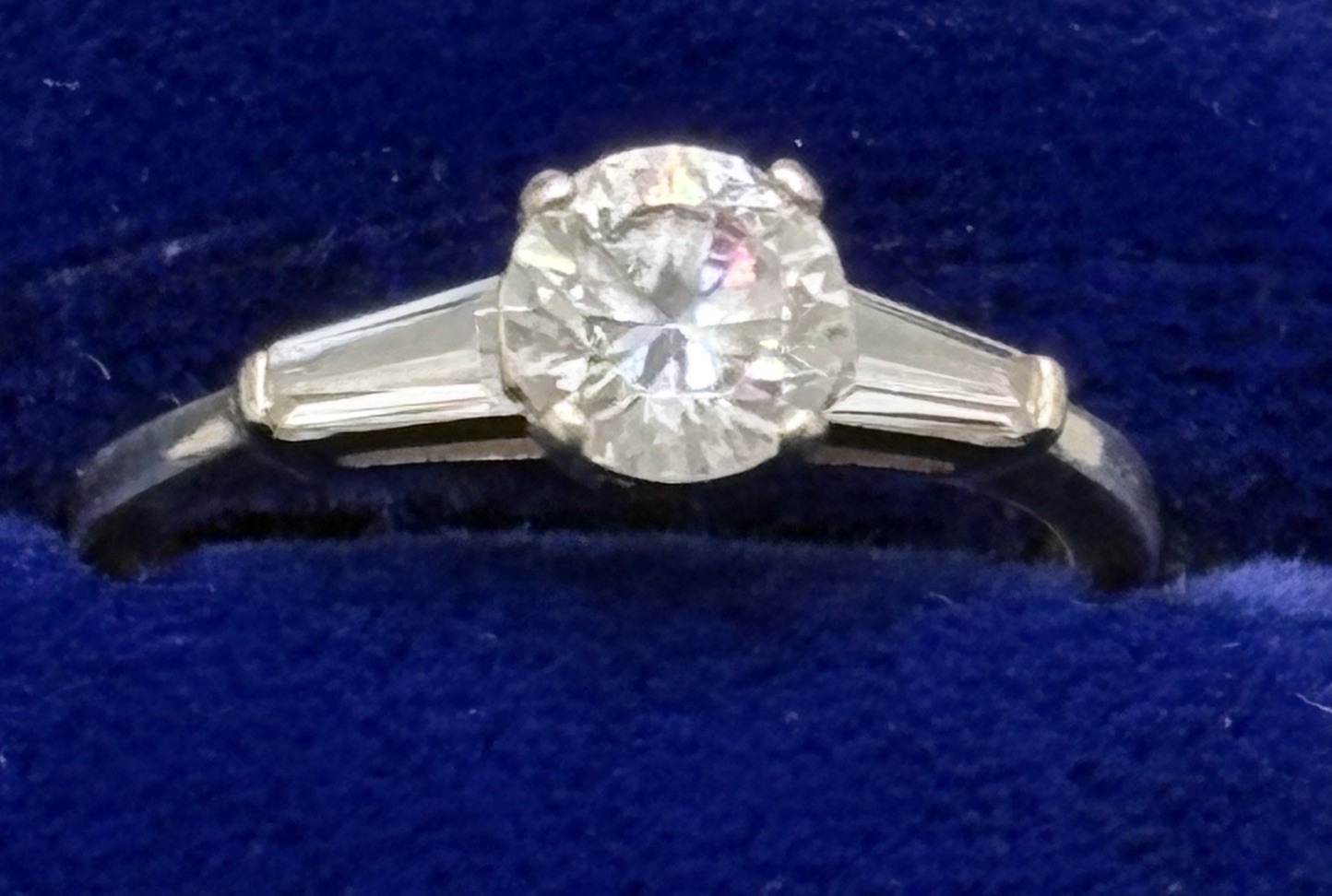 Sterling Silver 925 Round Solitaire Engagement Ri… - image 8