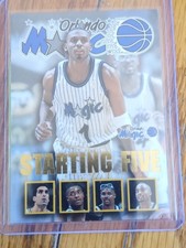 1996-97 NBA Hoops - Starting Five Anfernee Hardaway, Horace Grant, Nick Anderson