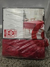 Threshold Tablecloth, NEW/Sealed, Target, 60 x 84 Oblong, Red, 6-8 People