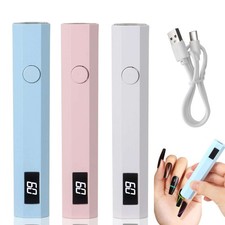 Mini Nail Lamp UV LED Light Portable Nail Polish Gel Dryer Curing Lamp Handheld