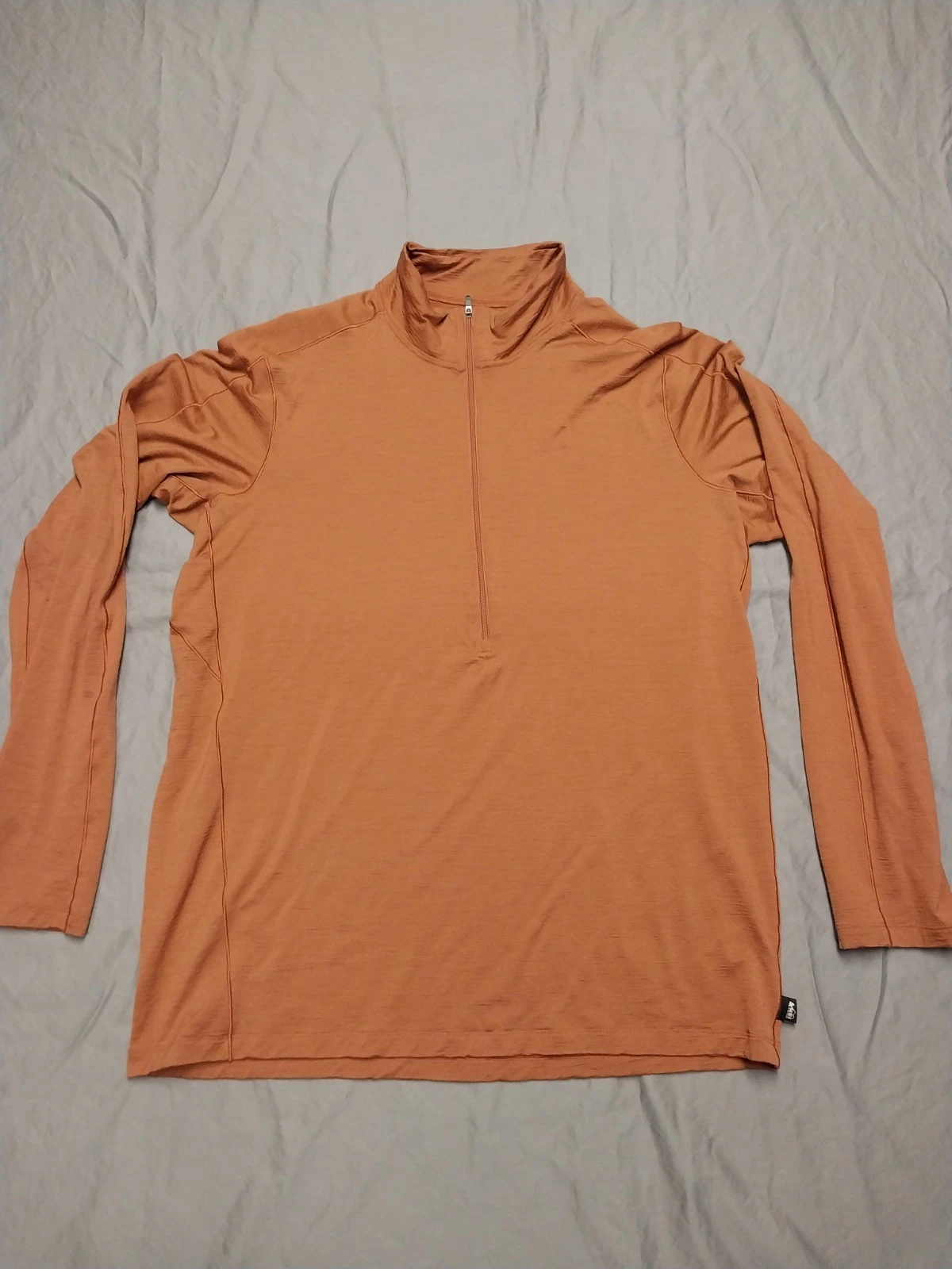 REI Co-op Merino 185 Half Zip Base Layer Top Men's L Orange Smoked Paprika Wool
Opens in a new windo