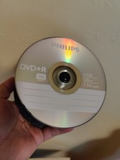Philips DVD R RW 4.7GB Disc - 49 Count