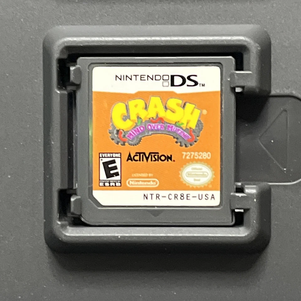 Crash-Mind Over Mutant (Nintendo DS, 2008) Includes Manual Tested & Working A1! - Image 4 of 4
