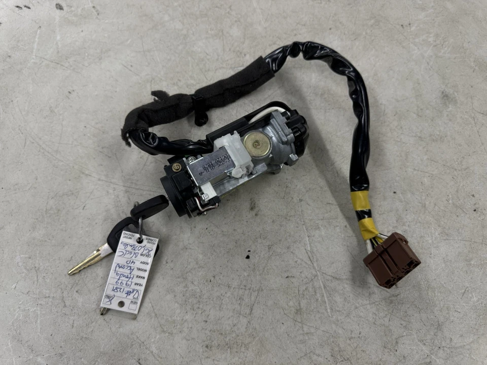 Cilindro interruptor de encendido Honda Accord 1999 con llave 1998-2002 OEM Foto 2 de 4