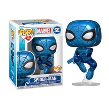 Figura Pop Marvel Make A Wish Spiderman Metallic
