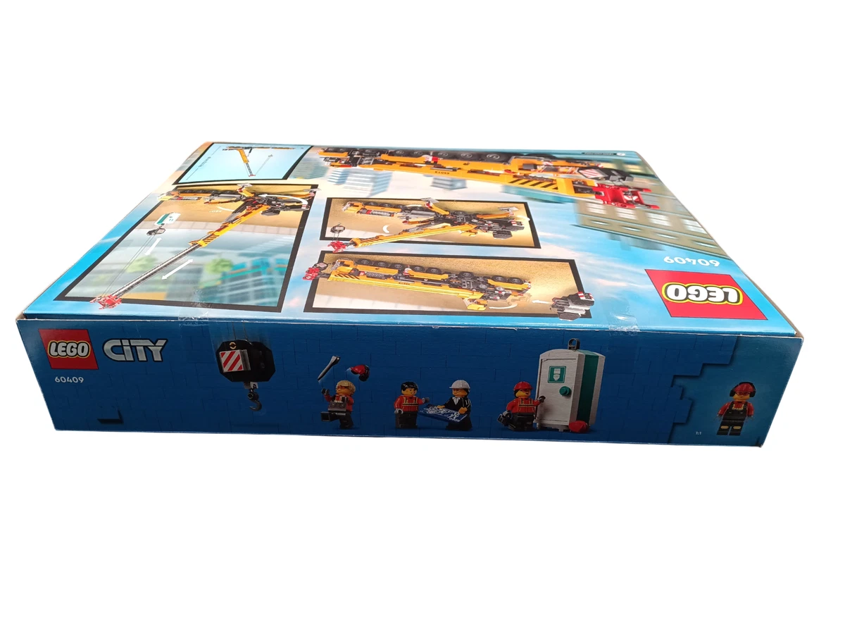 LEGO City 60409 Mobiler Baukran Set 1116 Teile ab 9+Jahren 360° drehbar
