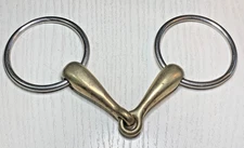 QUALITY Herm Sprenger Loose Ring Snaffle Horse Bit 5” for English Bridle Horse