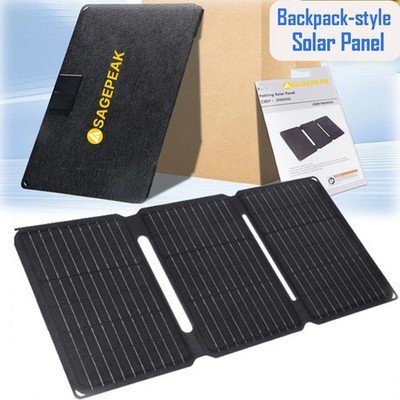 40W 30W Solar Panel Solar Charger 2-Ports Foldable Portable | USB-A Type-C Ports