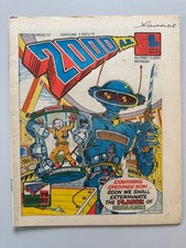 2000AD Comic Prog #37 November 5th 1977 FN RARE 