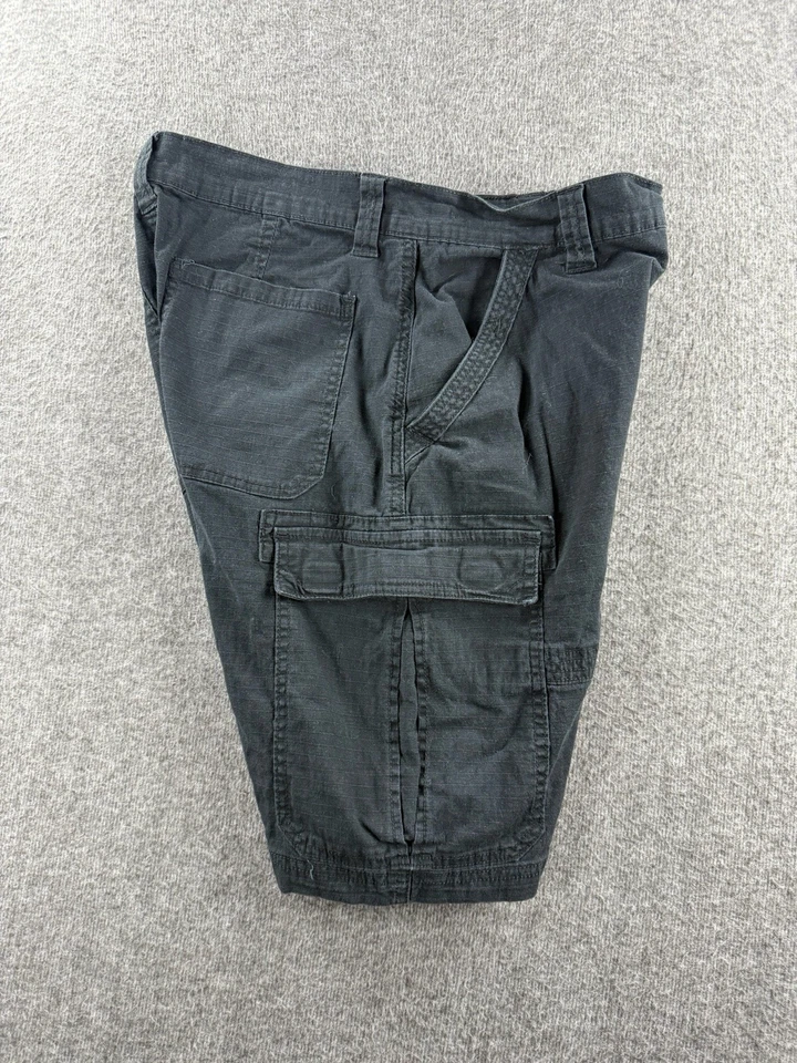 Pantalones cortos cargo Company 81 negros para hombre talla 30 Foto 2 de 4