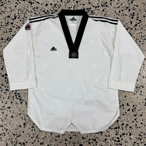 VINTAGE Y2K ADIDAS TAEKWONDO KOREA WTF UNIFORM TOP: