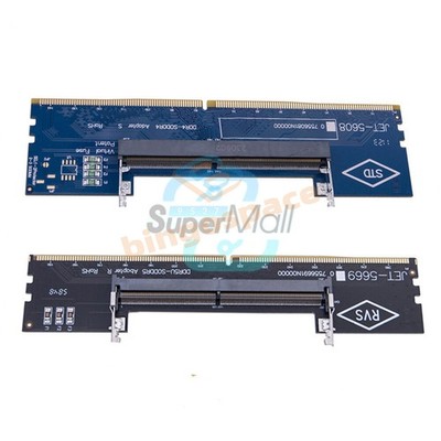 DDR3 DDR4 DDR5 Laptop to Desktop Memory Adapter Card SO-DIMM To PC DIMM Card