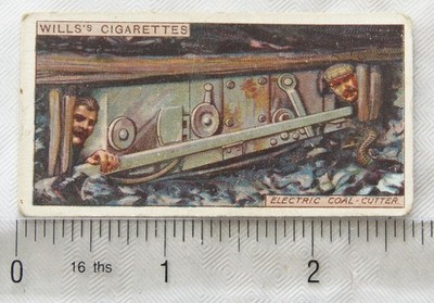 Wills Bergbau Nr. 1916 4 Kohle, ein elektrischer Kohleschneider