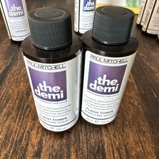 2 Paul Mitchell The Demi Demi-Permanent Hair Color Dye 2.0 oz Brass Free Violet