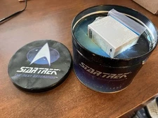 1992 STAR TREK THE NEXT GENERATION INAUGURAL EDITION COLLECTOR'S TIN