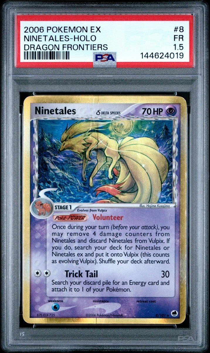 Ninetales (Delta Species) 8/101 Dragon Frontiers Holo for sale